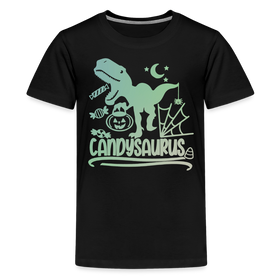 Candysaurus T-Rex Halloween Kids' Premium T-Shirt