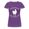 Cluck Around and Find Out Chicken Women’s Premium T-Shirt
