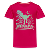 Candysaurus T-Rex Halloween Kids' Premium T-Shirt
