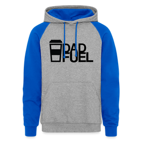 Coffee Dad Fuel Colorblock Hoodie