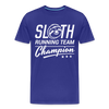 Sloth Running Team Champion Men's Premium T-Shirt