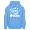 I Told a Chemistry Joke There was No Reaction Science Joke Men's Hoodie