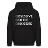 Funny Obsessive Coffee Disorder Men's Hoodie