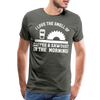 I Love the Smell of Coffee & Sawdust in the Morning Men's Premium T-Shirt