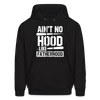 Ain't No Hood Like Fatherhood Funny Father's Day Men's Hoodie - black