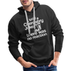 I Told a Chemistry Joke There was No Reacton Science Joke Men’s Premium Hoodie - black