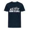 Born To Grill Evolution BBQ Men's Premium T-Shirt