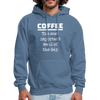 Coffee The Most Important Meal of the Day Funny Men's Hoodie