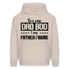 You Say Dad Bod I Say Father Figure Men's Hoodie - Sand
