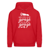 What Happens in the Garage Stays in the Garage Men's Hoodie
