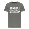 Mind if I Smoke Funny BBQ Men's Premium T-Shirt