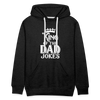 King of the Dad Jokes Men’s Premium Hoodie - charcoal grey