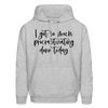 I Got So Much Procrastinating Done Today Men's Hoodie - heather gray