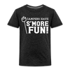 Camper's Have S'More Fun! Funny Camping Toddler Premium T-Shirt - charcoal grey