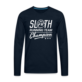 Sloth Running Team Champion Men's Premium Long Sleeve T-Shirt