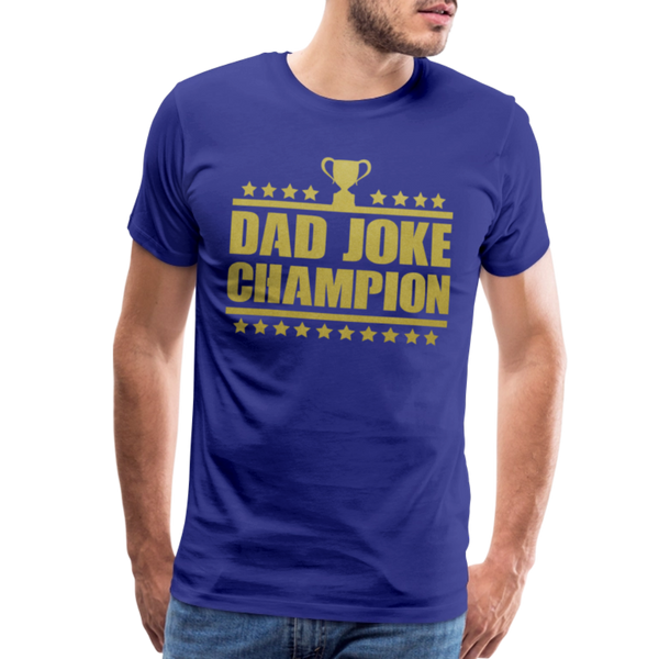 Dad Joke Champion Premium T-Shirt - royal blue