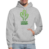 Lookin' Sharp! Cactus Pun Gildan Heavy Blend Adult Hoodie - heather gray