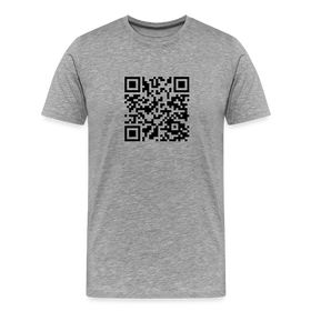 Rick Astley - Rick Roll QR Code Men's Premium T-Shirt