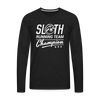 Sloth Running Team Champion Men's Premium Long Sleeve T-Shirt