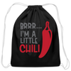 Brrr...I'm a Little Chili Food Pun Cotton Drawstring Bag