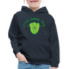 Lettuce Romaine Calm! Food Pun Kids‘ Premium Hoodie - navy