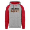 In Case of Emergency Please Administer Bacon Colorblock Hoodie