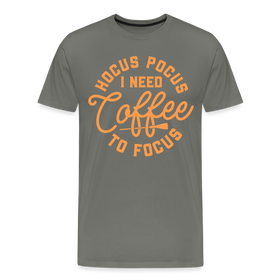 Hocus Pocus I Need Coffee to Focus Men's Premium T-Shirt