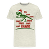 T-Rex Fa Rawr Christmas Dinosaur Men's Premium T-Shirt