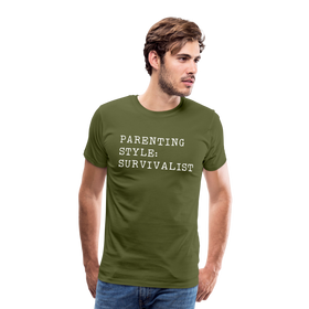 Parenting Style: Survivalist Men's Premium T-Shirt