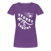 Spooky Saurus Dinosaur Halloween Women’s Premium T-Shirt