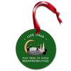 Opossum Life Hack Funny Holiday Ornament