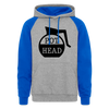 Pot Head Funny Coffee Colorblock Hoodie