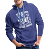 Life Begins After Coffee Men’s Premium Hoodie - royal blue