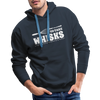 Don't be Afraid to Take Whisks Funny Men’s Premium Hoodie - navy