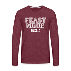 Feast Mode On Men's Premium Long Sleeve T-Shirt