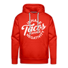 Inhale Tacos Exhale Negativity Men’s Premium Hoodie - red