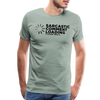 Sarcastic Comment Loading Please Wait Funny Men's Premium T-Shirt