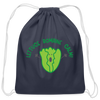 Lettuce Romaine Calm! Salad Food Pun Cotton Drawstring Bag