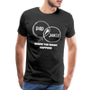 Funny Dad Jokes Venn Diagram Short-Sleeve T-Shirt - black