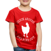 Cluck Around and Find Out Chicken Toddler Premium T-Shirt