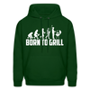Born To Grill Evolution BBQ Heavy Blend Adult Hoodie