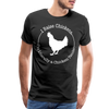 Chicken Tender Funny Men's Premium T-Shirt - black