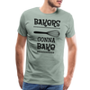 Bakers Gonna Bake Funny Cooking Men's Premium T-Shirt - steel green