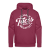 Inhale Tacos Exhale Negativity Men’s Premium Hoodie - burgundy