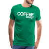 Funny Coffee ASAP! Men's Premium T-Shirt - kelly green