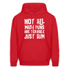 Not All Math Puns Are Terrible Just Sum Funny Men's Hoodie