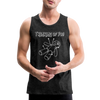 Thinking of You Voodoo Doll Men’s Premium Tank - charcoal grey