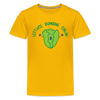 Lettuce Romaine Calm! Salad Food Pun Kids' Premium T-Shirt - sun yellow