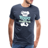 This T-Shirt is Humerus Funny Pun Men's Premium T-Shirt - heather blue