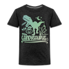 Candysaurus T-Rex Halloween Toddler Premium T-Shirt - charcoal grey